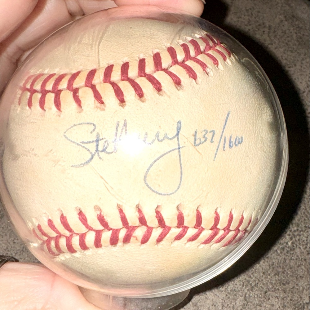 Steve Avery signed baseball